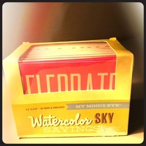 🎉New Greeting Cards Watercolor set of 50